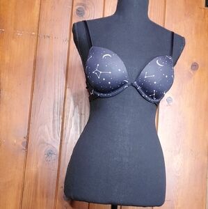Black Starry Bra